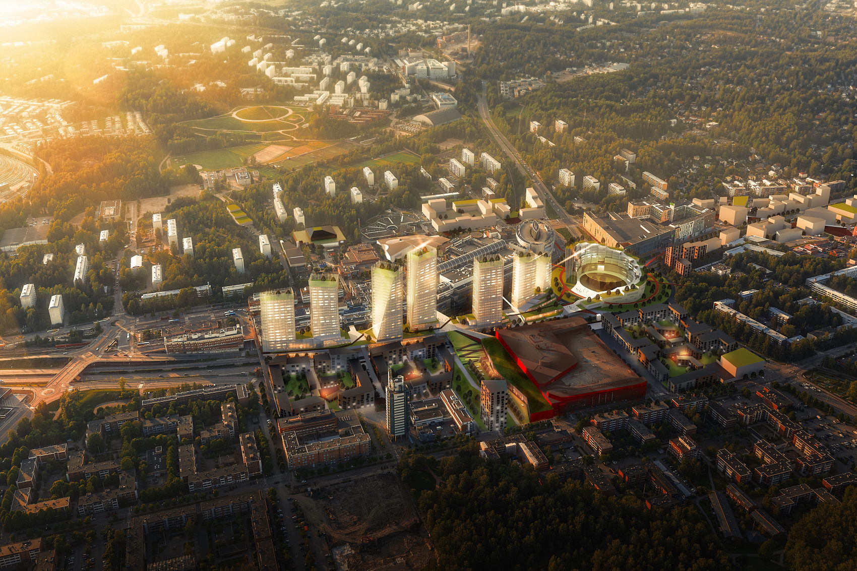 Helsinki East Urban Centre Competition Entry