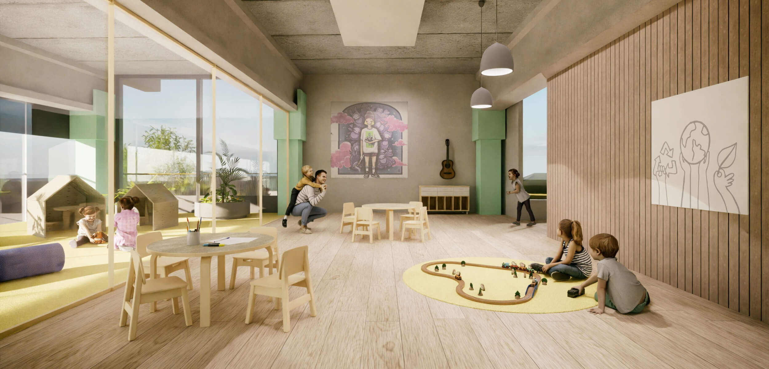 Kera halls concept visualization